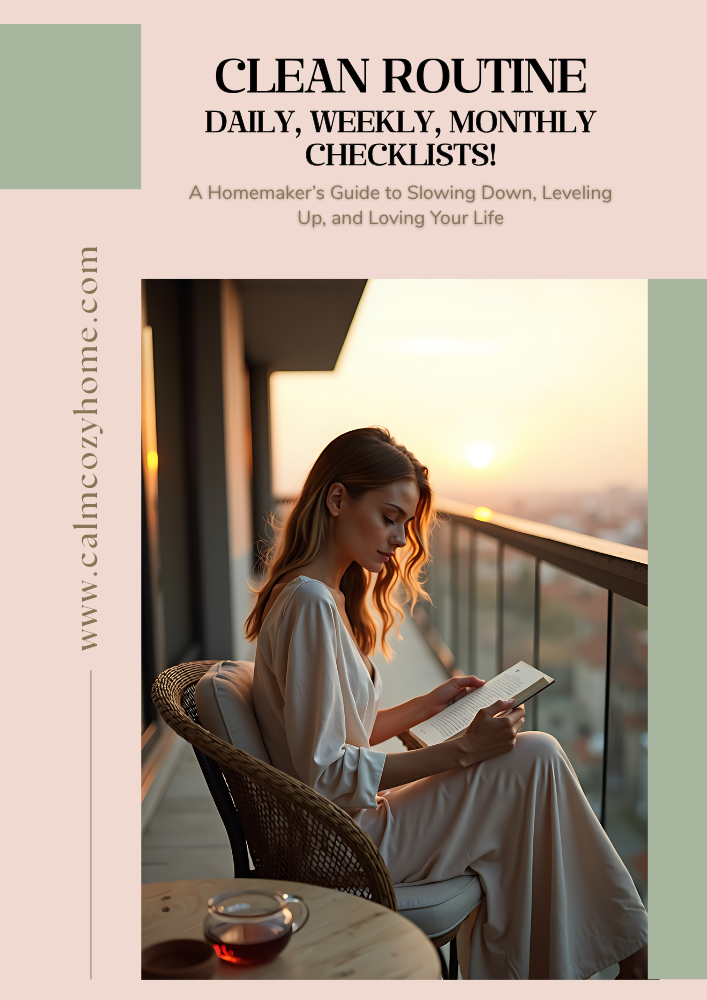 Clean Routine_ Daily, Weekly, Monthly Checklists