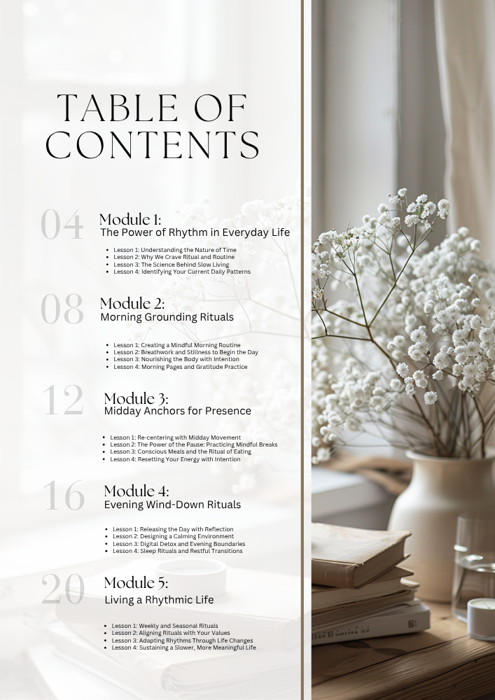 Daily Rhythms: Slowing Time with Simple Rituals – eBook - Image 3