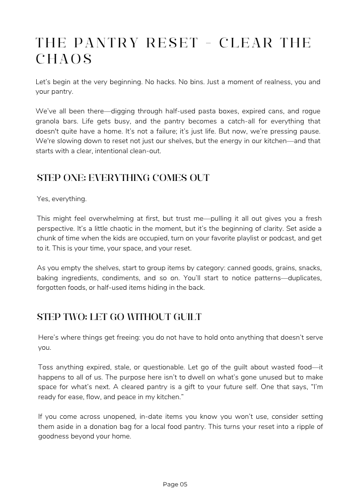 Pantry Perfection_ Storage Hacks for Real Life