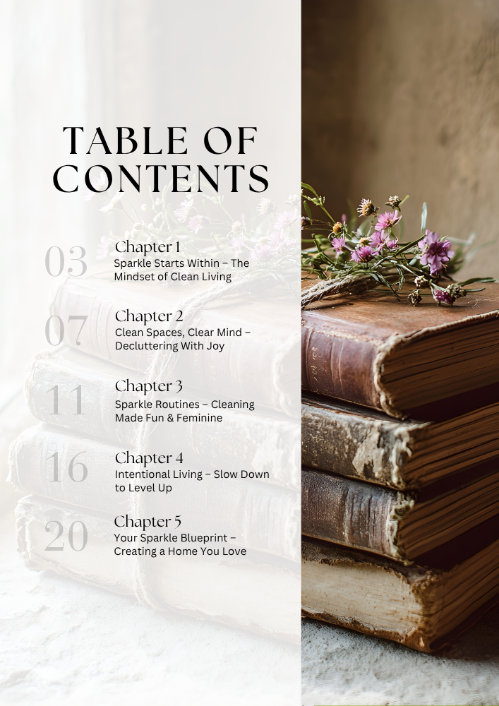 Sparkle & Sanity: A Fun Guide to Clean Living! - Image 2