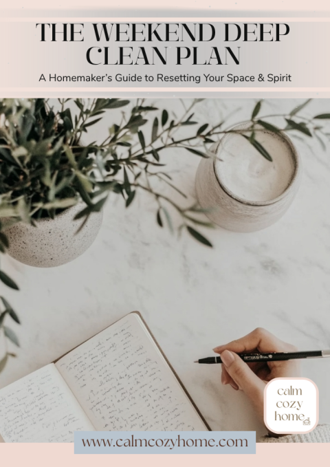 The Weekend Deep Clean Plan